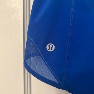Blue Lululemon Shorts